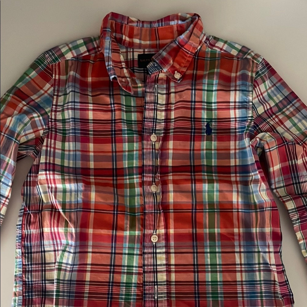 Ralph Lauren Kids Multicolor Plaid Shirt